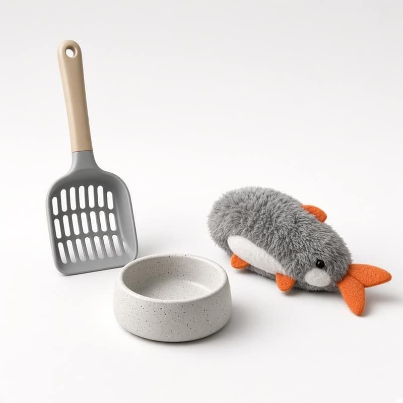 Feeders, toys, and litter room basics